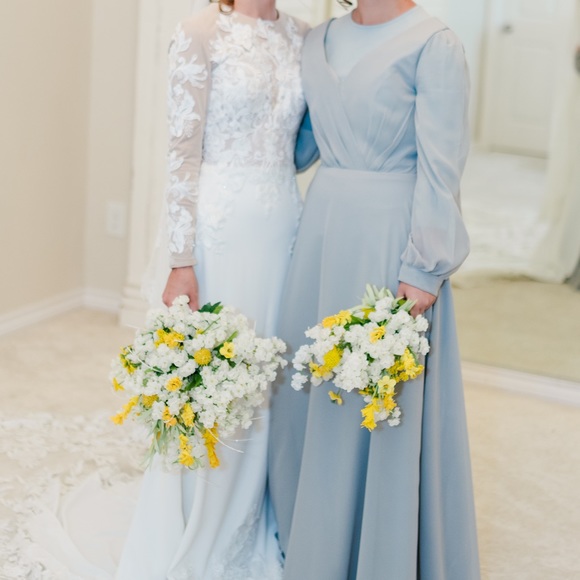 Gray Formal/Bridesmaid Dress - Picture 6 of 6